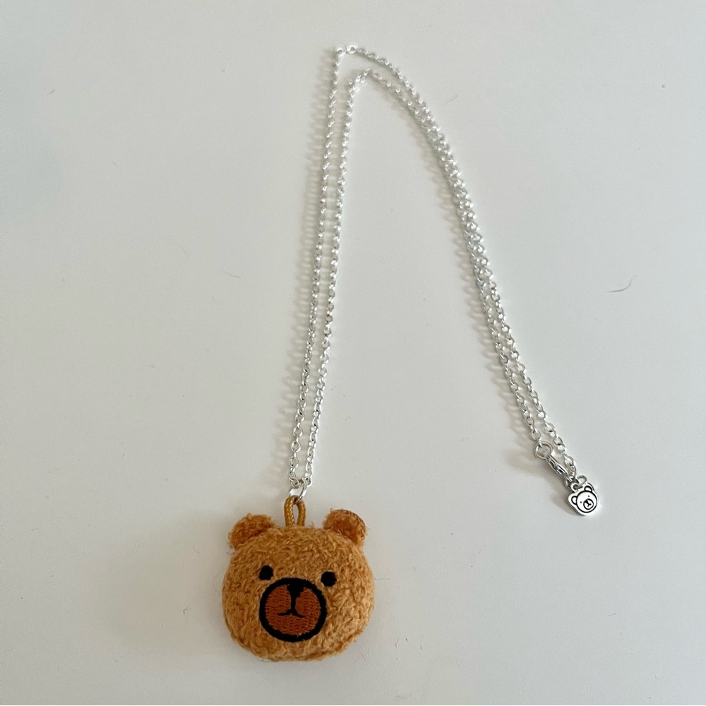 Teddy Fresh Plush Necklace